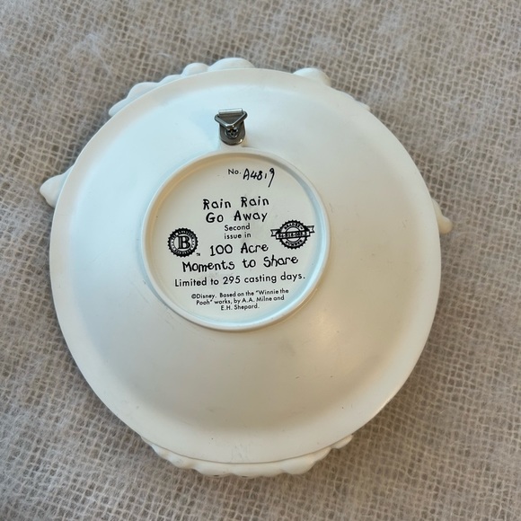 Disney Bradford Exchange Eeyore and Piglet plate. Limited edition- - Picture 6 of 8